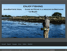 Tablet Screenshot of enjoyfishing.fr